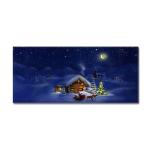 Waterproof Santa Claus Kitchen Floor Mats Carpet For Sofa Area Long Strip