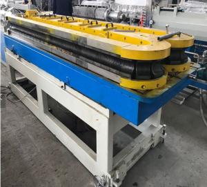 Quality Double Wall Plastic Pipe Extrusion Machine / Corrugated Pipe Extruder wholesale