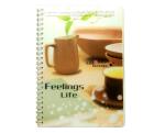 PLASTIC LENTICULAR 3D PET lenticular cover spiral pocket notebook-3D Lenticular
