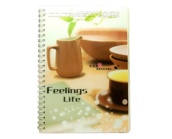 PLASTIC LENTICULAR wholesale pp pet 3d lenticular printing cover a5 spiral