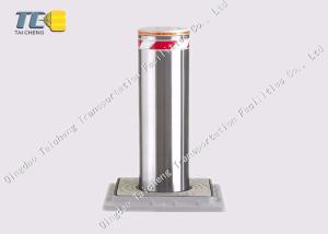 Quality Stainless Steel Retractable Hydraulic Bollards Water Proof For Road Safety wholesale