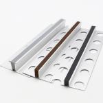 Ceramic Flooring Aluminum Extrusion Tile Movement Joint Wood Floor And Tile Trim