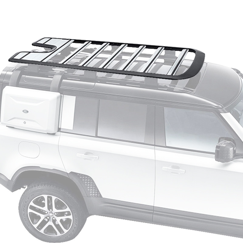 Lightweight Car Roof Luggage Carrier Basket Roof Rack Land Rover Defender 110 2020