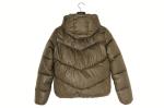 Fashion Design Womens Cropped Puffer Jacket Simplicity Warm Ladies Down Jackets