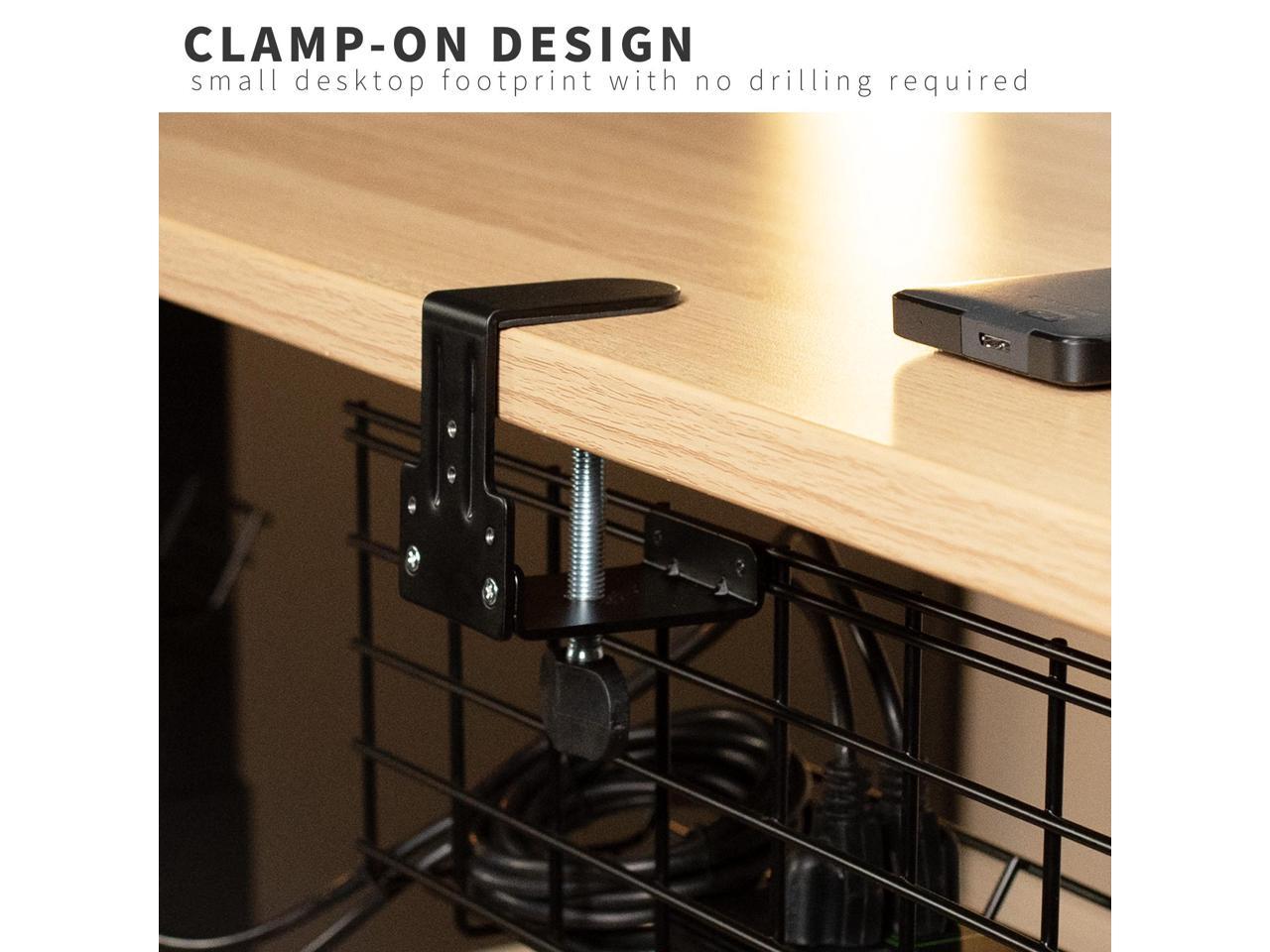 Plant Fiber Type Desk Cable Management Tray for Sturdy and Neat Wire Organization
