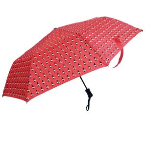 Quality Custom Logo Pongee 190T Outdoor Automatic Folding Umbrella 21inch wholesale