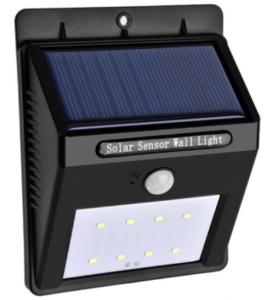 Quality 6000K 20 Leds PIR Outdoor Wireless Solar Wall Light For Pathway wholesale