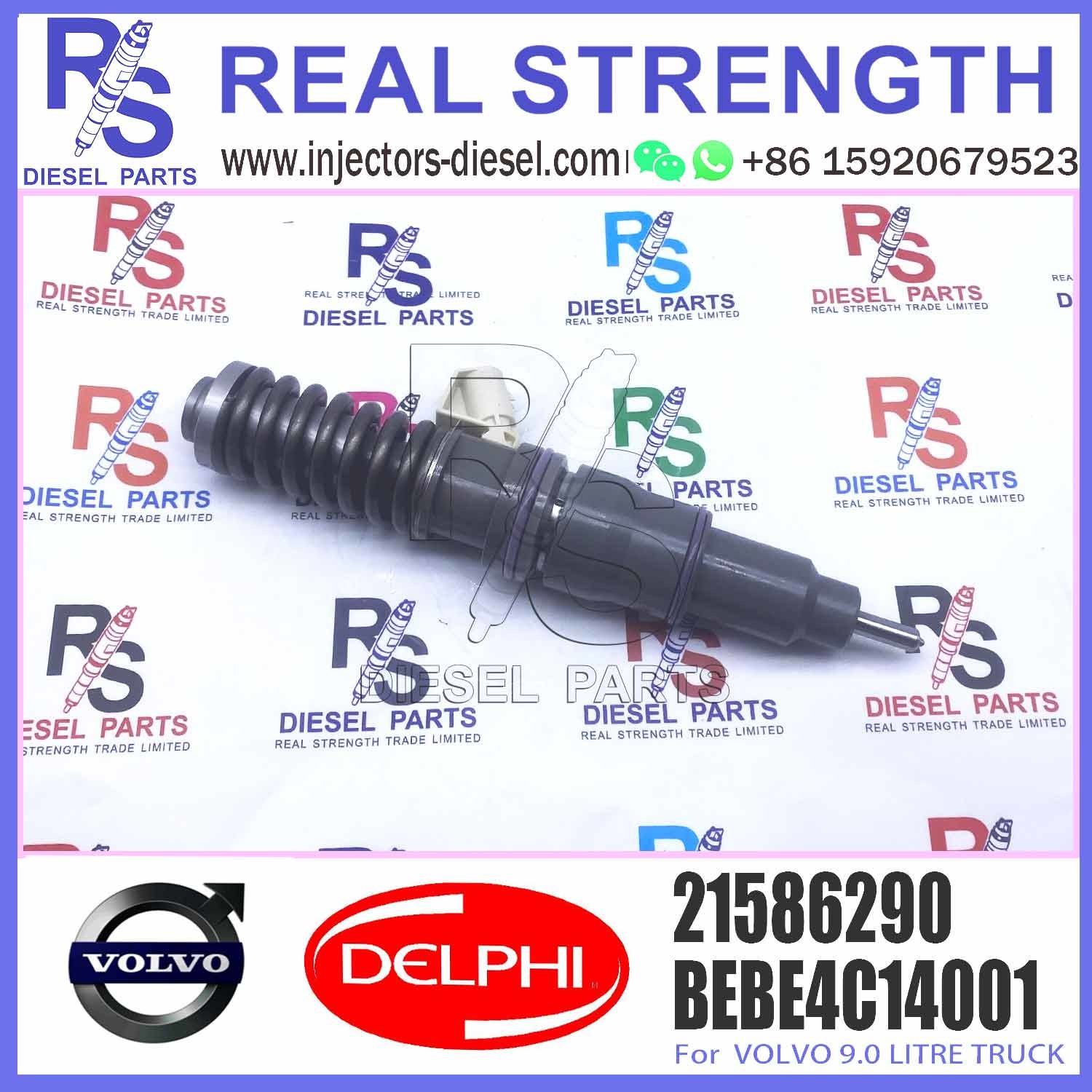 Diesel common rail injector 21586290 Hot selling high-quality injector assembly 21586290
