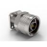 Buy cheap 18GHz, N Type Plug(Male) Straight Connector, 4-Hole Flange(17.5mm*17.5mm), from wholesalers