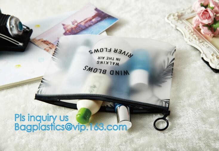 underwear packing slider zipper bags with hanger, Cosmetic k clear bubble bags, Manufacturer Clear Vinyl Slider Ba