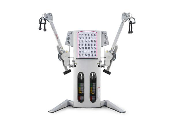 Multi Station Commercial Gym Fitness Equipment Free Motion Dual Cable Cross