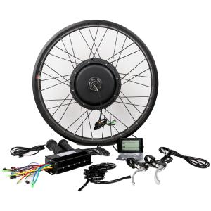 Quality 45KPH with LCD display 48V 1500W electric bike conversion kit wholesale