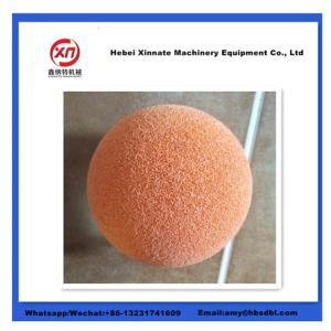 Quality Soft Medium Hard Concrete Pump Cleaning Ball Rubber Sponge Ball wholesale