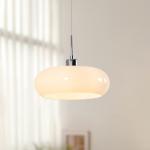 Bauhaus Pendant Light Retro Dining Room Hanging Light Cream Custard Tart Light