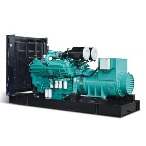 Quality Open CUMMINS Diesel Generator Set 1800rpm 1625kva 1300kw 60hz Electric Start Mode wholesale