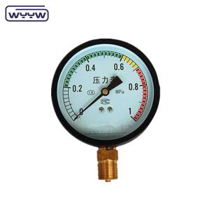 Quality 2 inch gas testing pressure gauge manometer/manometro wholesale