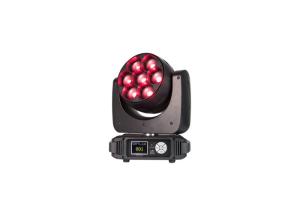 Frost Effect Mini Moving Head Light / Multi Color Moving Head Spotlight