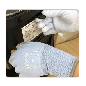 Quality Anti Abrasion Household Electric Appliances Maintenance PU Palm Coating Knit Work Gloves wholesale