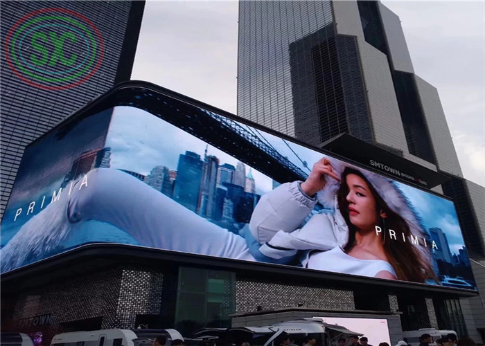 P4 Commercial Indoor Advertising Flexible Film Group , LED Full Color Display 768mm*768mm
