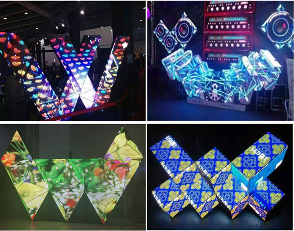 P5 Full Color LED Dj Booth With Multi Screens / Adjustable Brightness For Bar Club