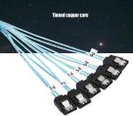 Female Splitter Wire Harness Cable 6Gbps SATA III HDD 7pin To 7pin For Server