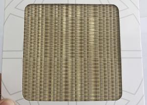 Quality OEM 100m Gold Copper Wire Mesh Screen UV REsistant wholesale