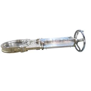 Quality Hydraulic Pneumatic Knife Edge Slide Gate Valve DN80-DN600 wholesale