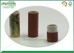 Clothes Cardboard Canister Packaging , Paper Tube Containers Damp - Proof