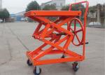 Triple Scissor Mobile Hydraulic Lift Table 770-Lb Capacity