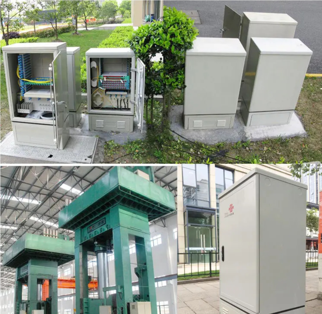 FTTH Outdoor Waterproof Fiber Optic Cable Handover Box 144 Fibers Weather-Resistant