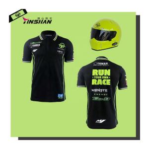 Quality Custom Logo Printing Unisex F1 Car Racing Polo Shirt for Motorcycle Auto Racing Teamwear wholesale