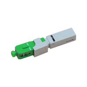 Quality SC/APC 0.3dB Single-Mode Fiber Optic Fast Connector FTTH Fiber Optic Quick Connectors wholesale