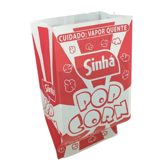 FDA 4 Colors Printing Popcorn Machine Bags 3 Oz Popcorn Bags
