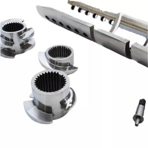 Quality 316L Plastic Extruder Twin Screw Barrel For PVC Machine wholesale