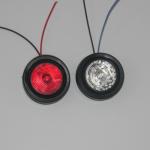 2 Inch Automotive LED Tail Lights Round Side Marker Clearance 12 Month Warranty