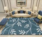 Sofa Bedroom And Living Room Floor Carpets Simple Flower And Grass Crystal