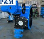 BS5155 ductile iron flanged butterfly valve with pin