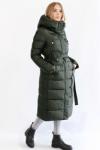 FODARLLOY 2022 puffer jacket ladies warm hooded cotton-padded clothes slim long