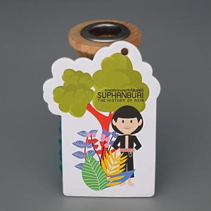 Quality Colorful Cotton Paper Hanging Car Air Freshener CMYK Printed wholesale