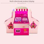 Blue / Pink Funny Toys Electronic Pinball Machine , Gambling Rocky Pinball
