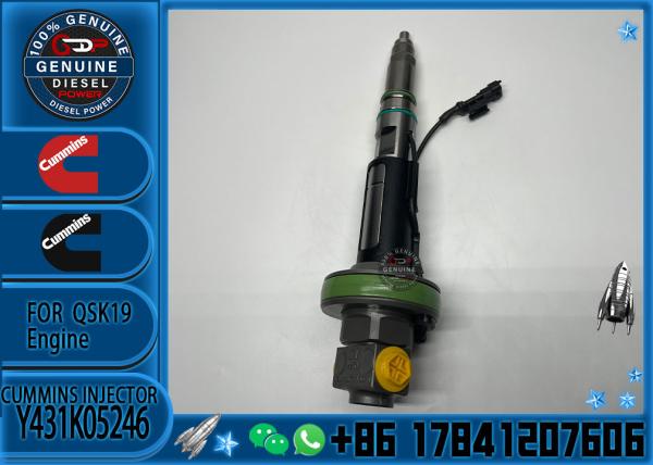 Brand New Common Rail Diesel Fuel Injector Y431K05246 4089972 For Cummins QSK19