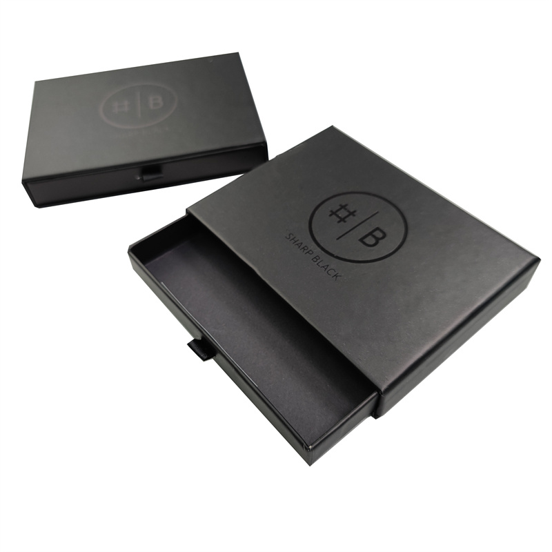 Matt Lamination Black Gift Box for Rectangle Products from Professional Manufacturers