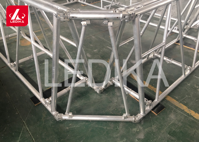 Durable Aluminum Beam Load Calculator Folding Truss Plate / Clamp Accessories