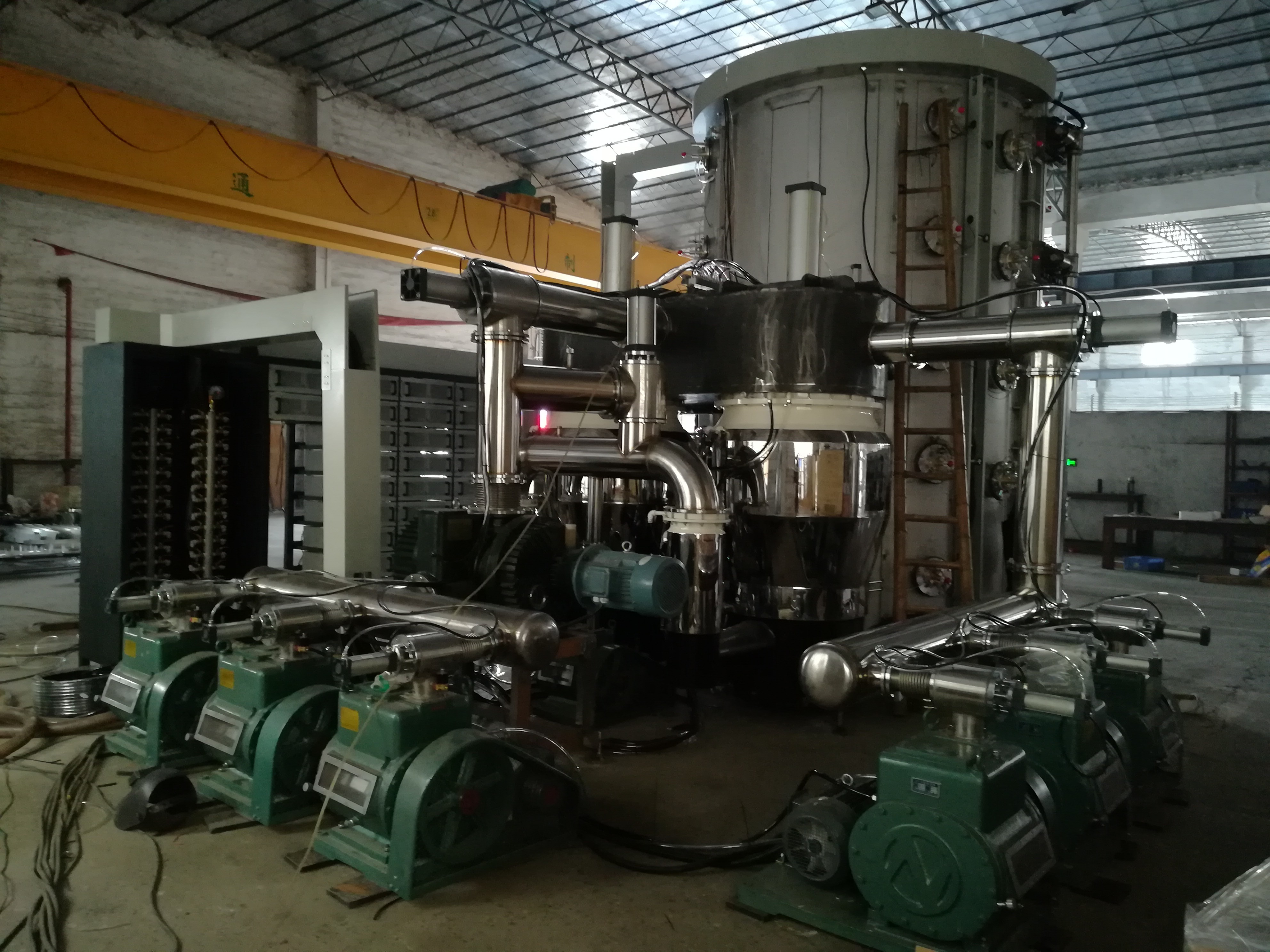 Table Chair PVD Coating Machine , Stainless Steel High Vacuum Coating Machine