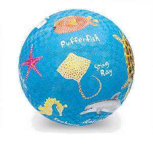 Quality Rubber Playground Inflatable Toy Ball 8.5&quot; Outdoor With Air Pump wholesale
