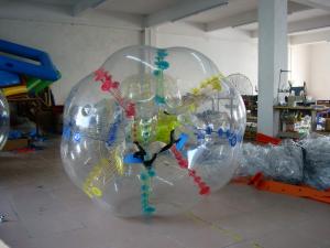 Quality Transparent Colors Dot Body Zorb Ball for Amusement wholesale