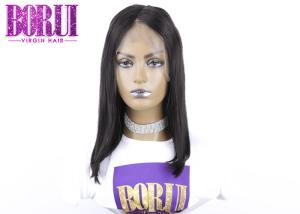 Quality 150% Brazilian Virgin Custom Lace Wigs Dyed Lace Front Wigs Pre Plucked Bleached Knots wholesale
