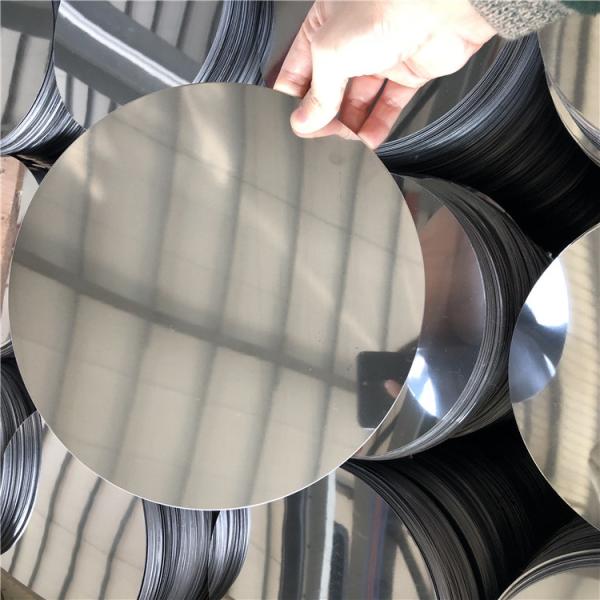 Cheap Polished SS Steel Plate Circles 410 430 Thickness 0.25mm For Cooking Utensils for sale