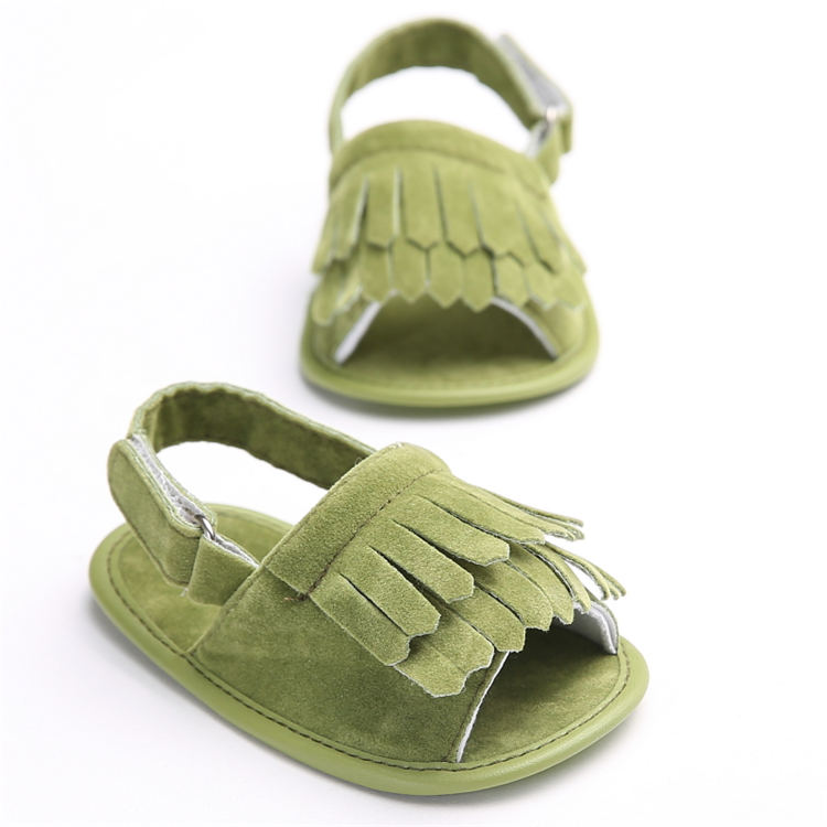 2019 Hot selling infant Sandals Tassel Casual Slipper baby shoes for Boy and Girl