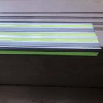 Waterproof Anti Slide Aluminum Stair Nosing Photoluminescent Egress Tile Step